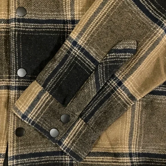 Smartwool Men's Anchor Line Shirt Jacket Winter Moss Plaid XLARGE XL NWT - Picture 9 of 12